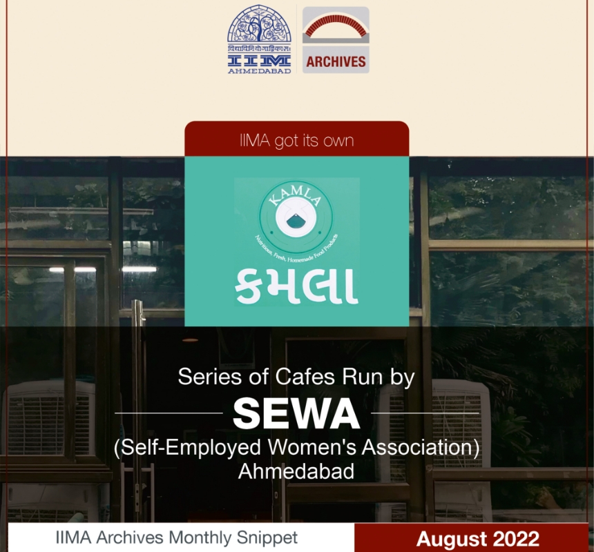 'Kamla' Cafe At IIMA (August - 2022) | IIMA